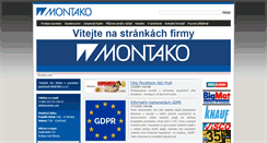 Desktop Screenshot of montako.com